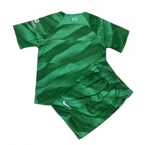 Maillot de foot Liverpool Gardien de but Troisième enfant 2023-24 Manches Courte (+ pantalon court)